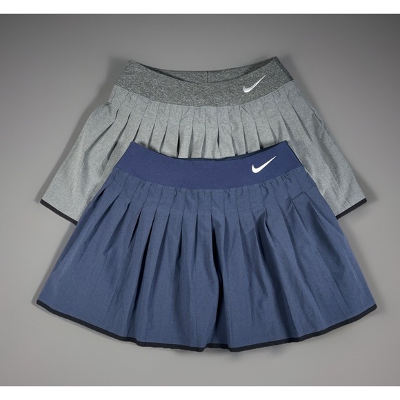 Nike Pants - 2 Nike‎ Court Victory Tennis Skirts Women S-Tall Skort Pleated Tennis/Pickleball